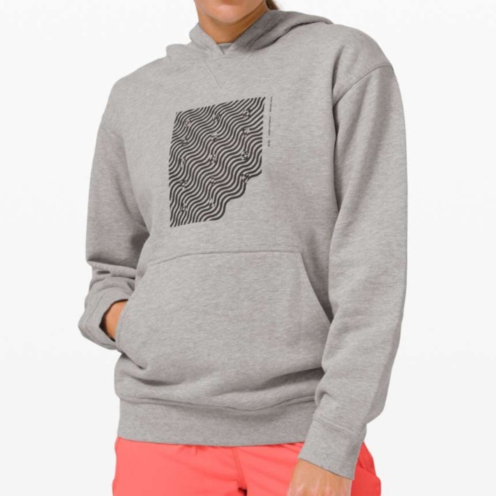 Lululemon Light Grey All Yours Hoodie *Special Edition SeaWheeze | Size 4